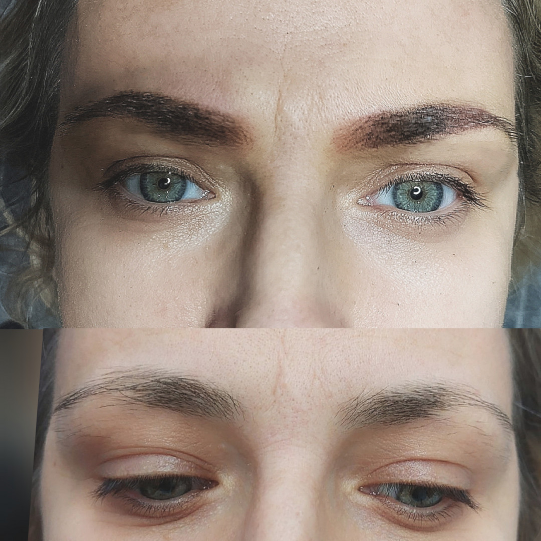 Beauty Palace by M #beograd Obrve Puder obrve + prva korekcija nakon mesec dana