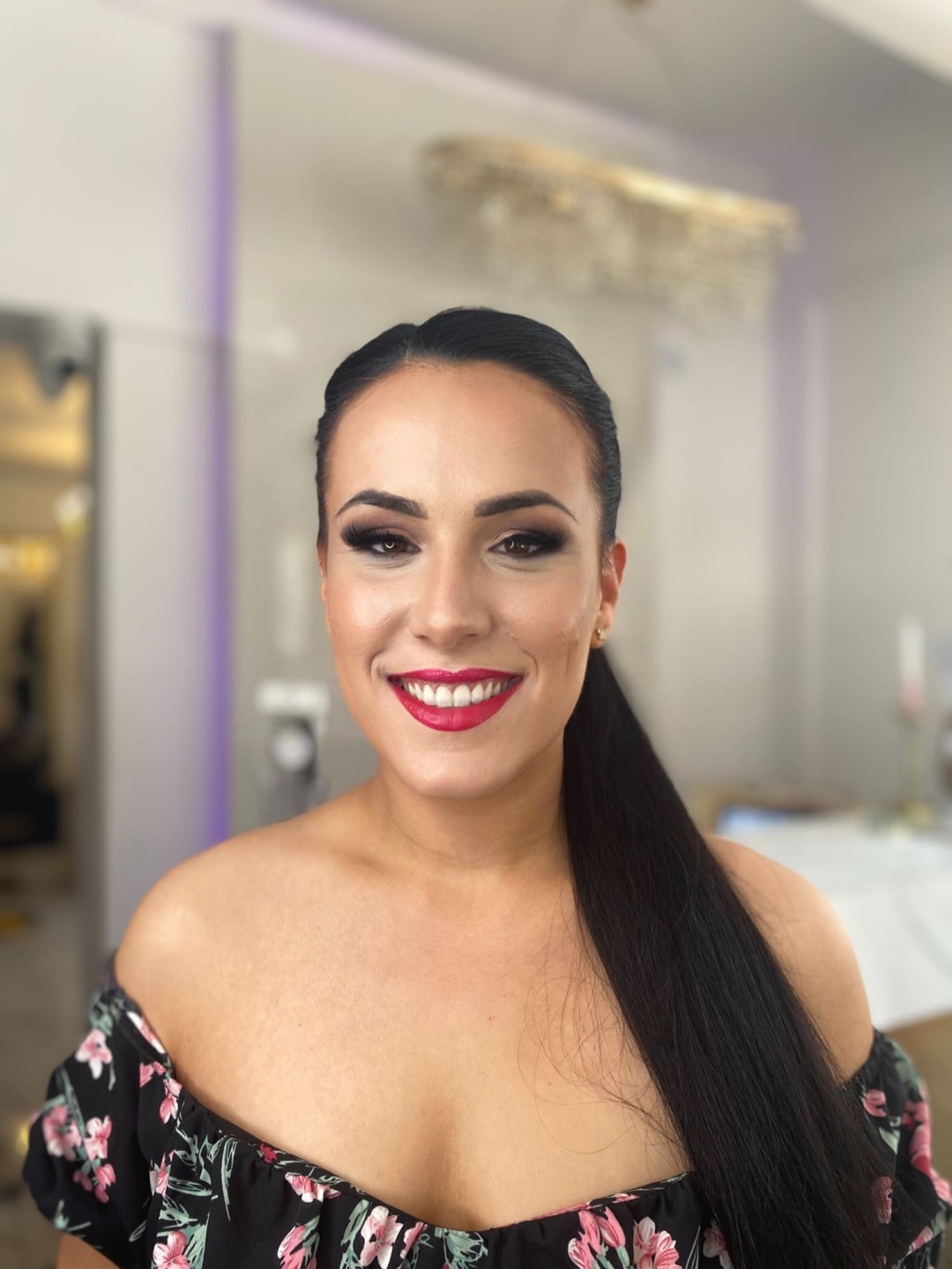 Esthetique Privé #beograd Make-up / šminkanje Profesionalno šminkanje + veštačke trepavice - večernja šminka