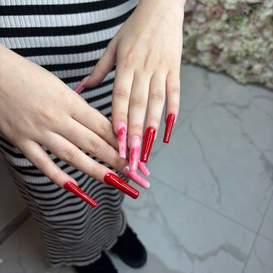 aBeauty Salon Lepote #beograd Izlivanje noktiju IZLIVANJE NOKTIJU - L dužina Rad naše Milice✨❤