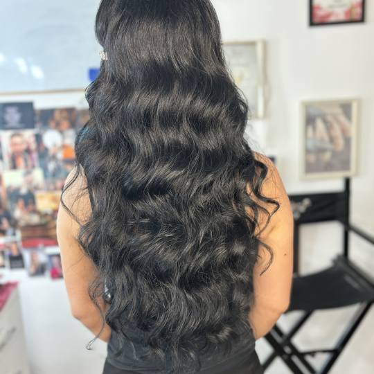 One Beauty Studio #beograd Uvijanje, lokne i talasi Holivudski talasi - ekstra duga kosa