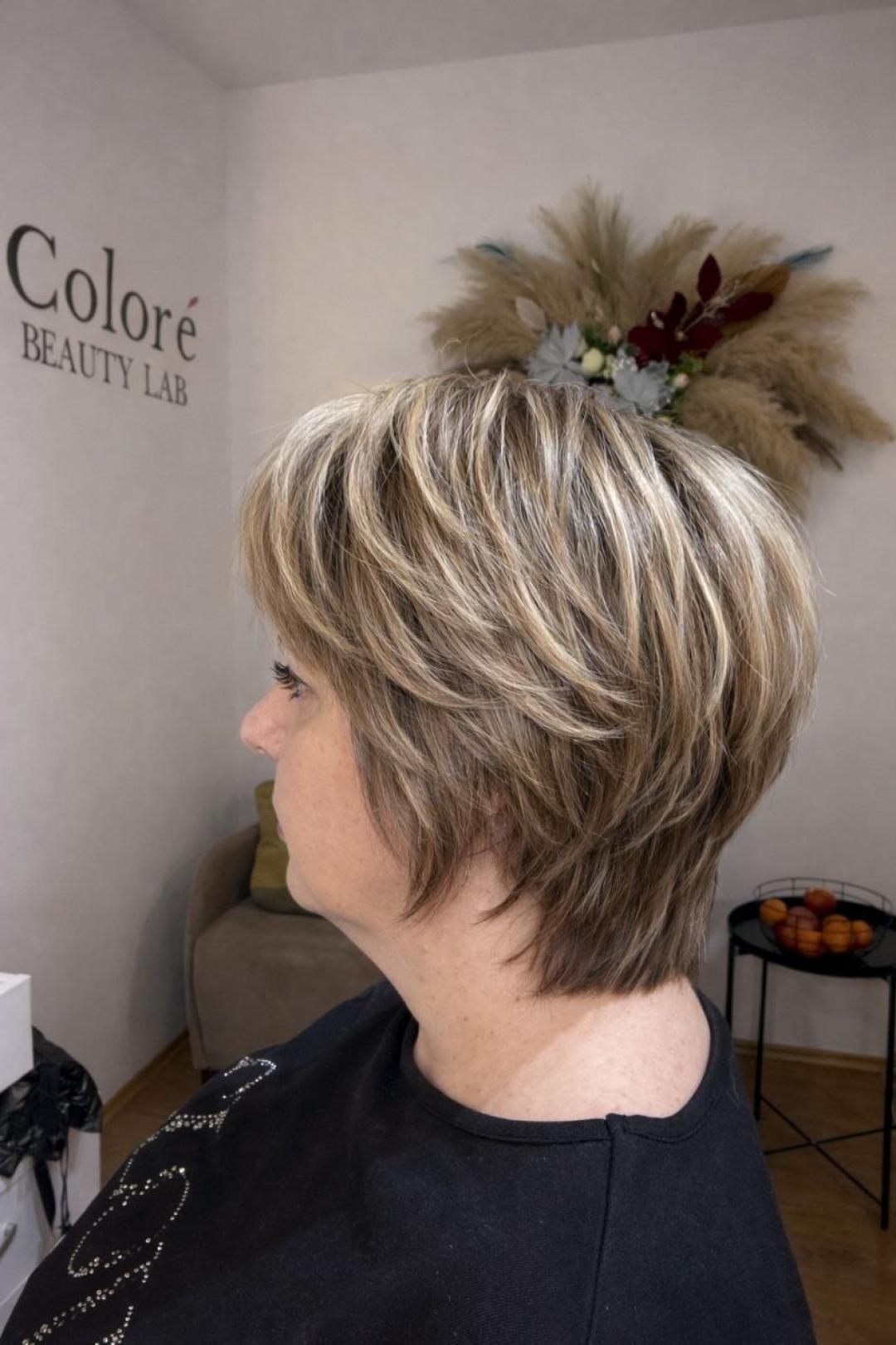 Colore beauty Lab #beograd Pramenovi Pramenovi – kratka kosa do 20 cm