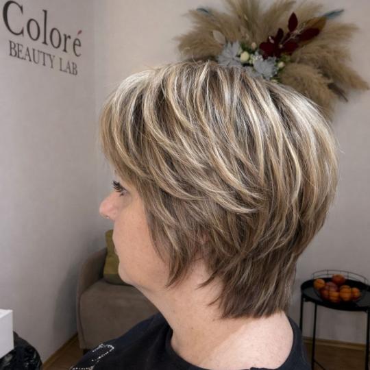 Colore beauty Lab #beograd Pramenovi Pramenovi – kratka kosa do 20 cm Pramenovi na kratkoj kosi �
