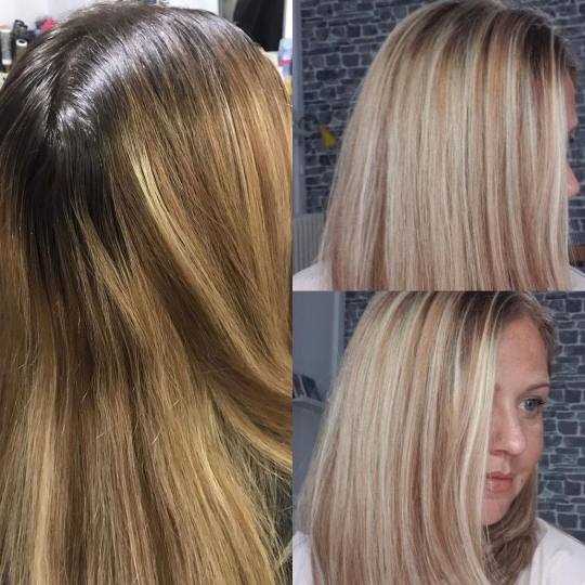 Moon Beauty Bar #beograd Uvijanje, lokne i talasi Farbanje izrastka - sve duzine kose