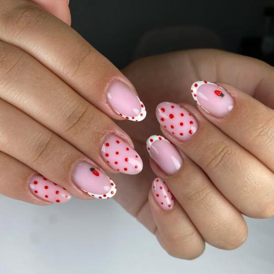 LB Nailtech Studio #nis Izlivanje noktiju Korekcija izlivanja noktiju gelom - S dužina Izlivanje no