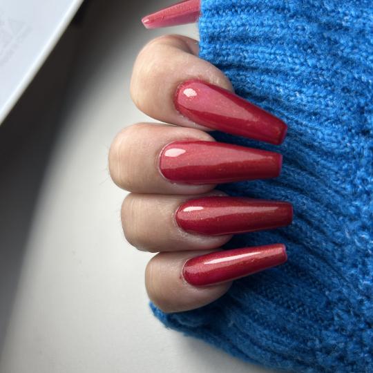 Mala Plava B #novisad Izlivanje noktiju Izlivanje noktiju gelom - L dužina