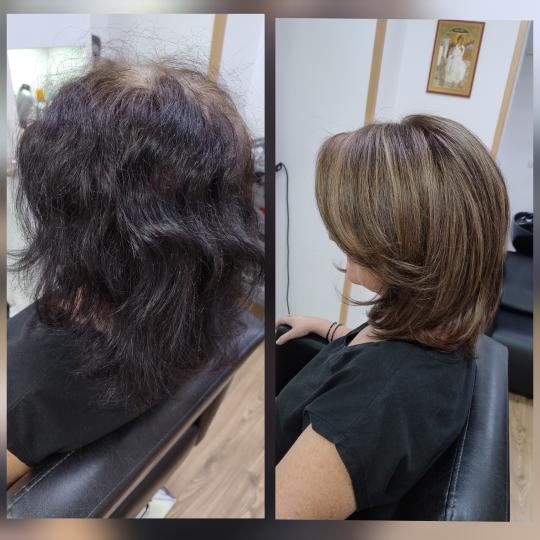 Fashion&Soul #nis Pramenovi Babylight + zaštita + preliv - kosa srednje dužine