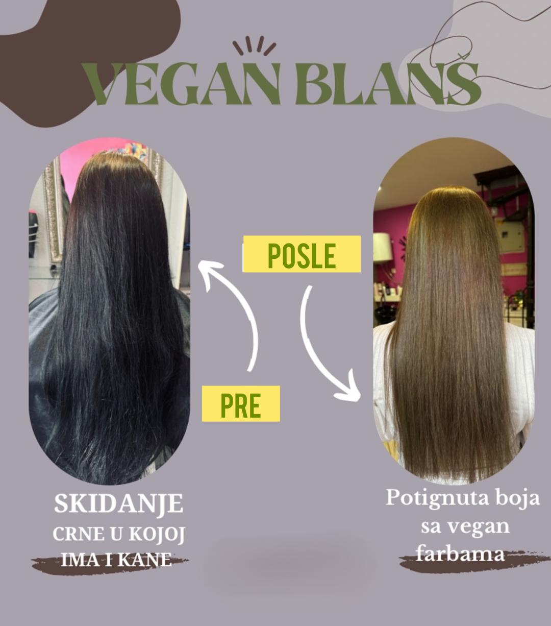Vegan Darija hair delux #beograd