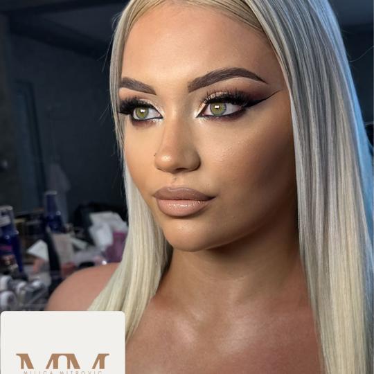 Beauty by Ivona Plus #nis Make-up / šminkanje Profesionalna večernja / dnevna šminka - sa trepavi