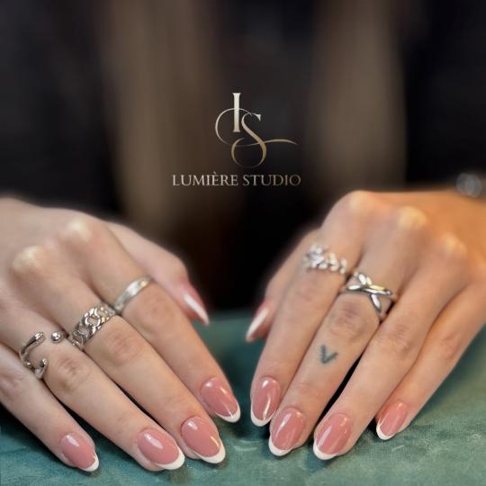 Lumière studio #beograd Izlivanje noktiju Izlivanje noktiju gelom - S dužina