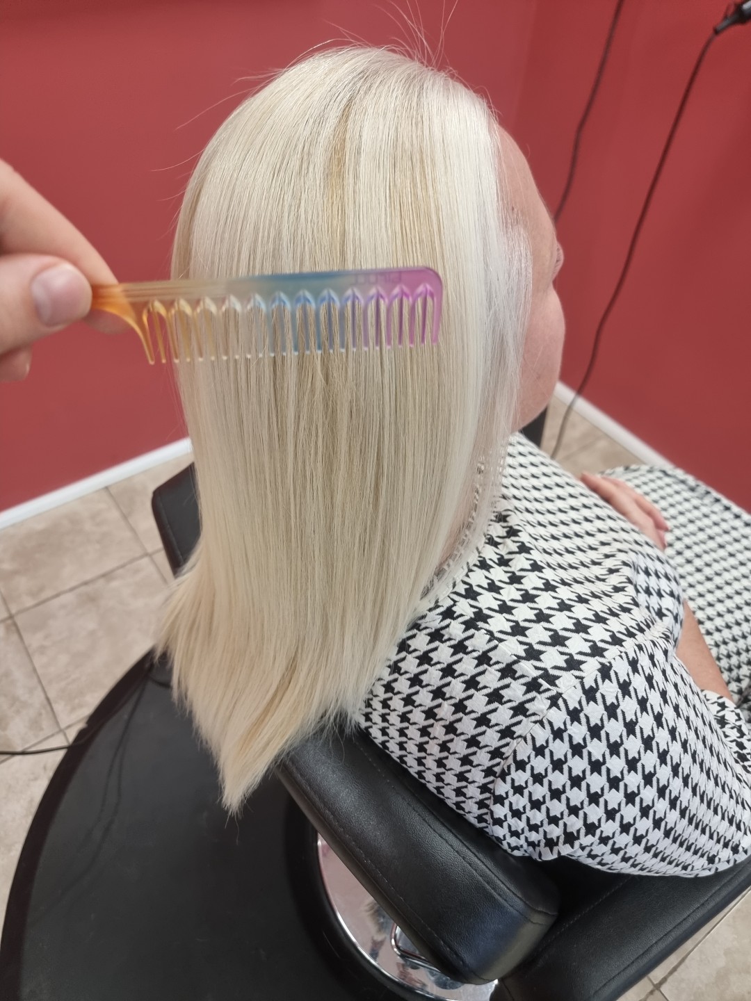 Candir #novisad Blajhanje kose Blajhanje cele dužine - duga kosa