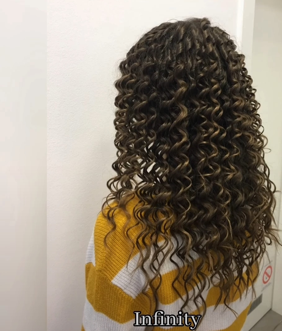 Infinity Hair #novisad Uvijanje, lokne i talasi Afro lokne - extra duga kosa