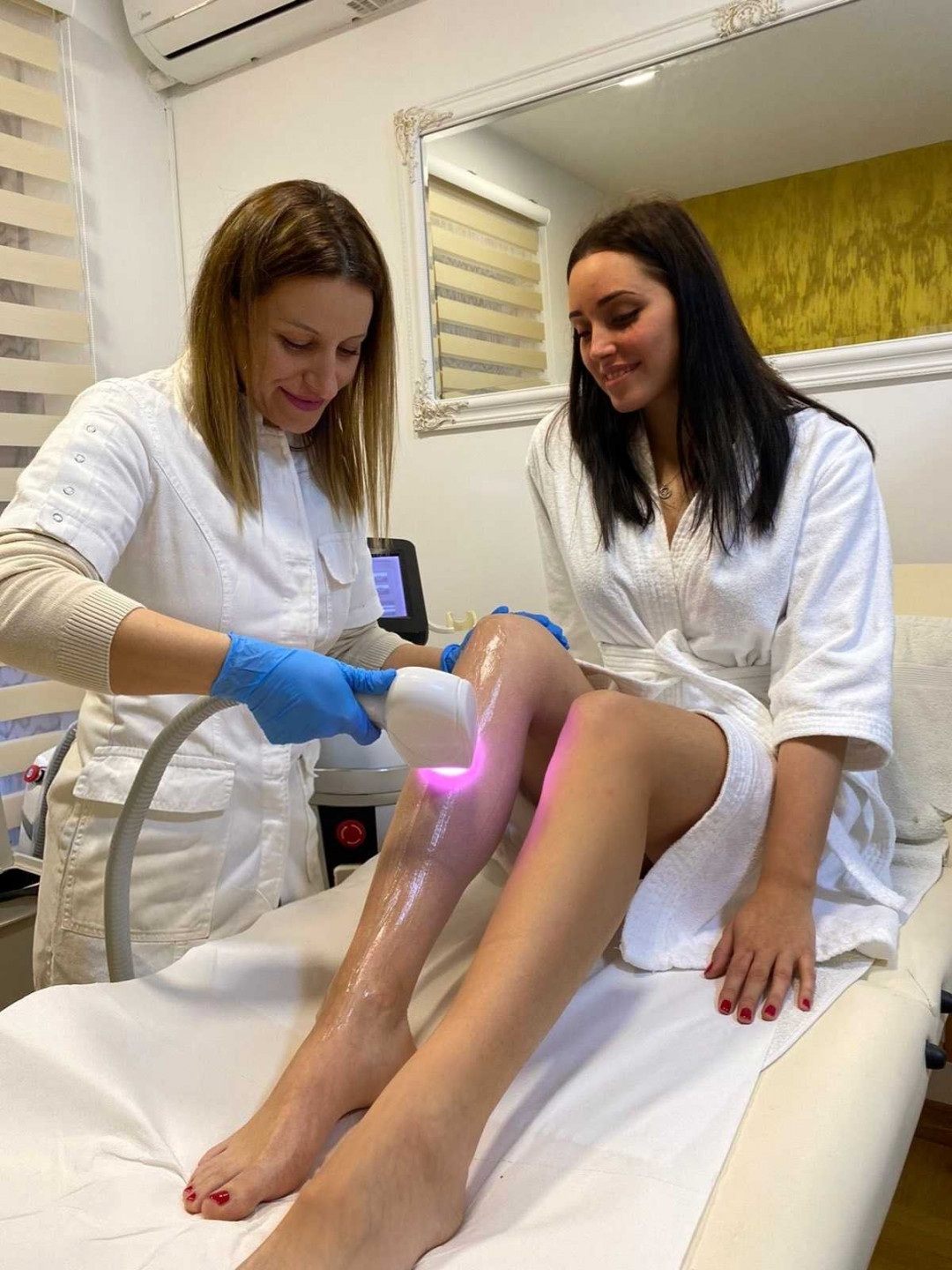 D&D Beauty Center #beograd Laserska epilacija Laserska epilacija celih nogu - za dame