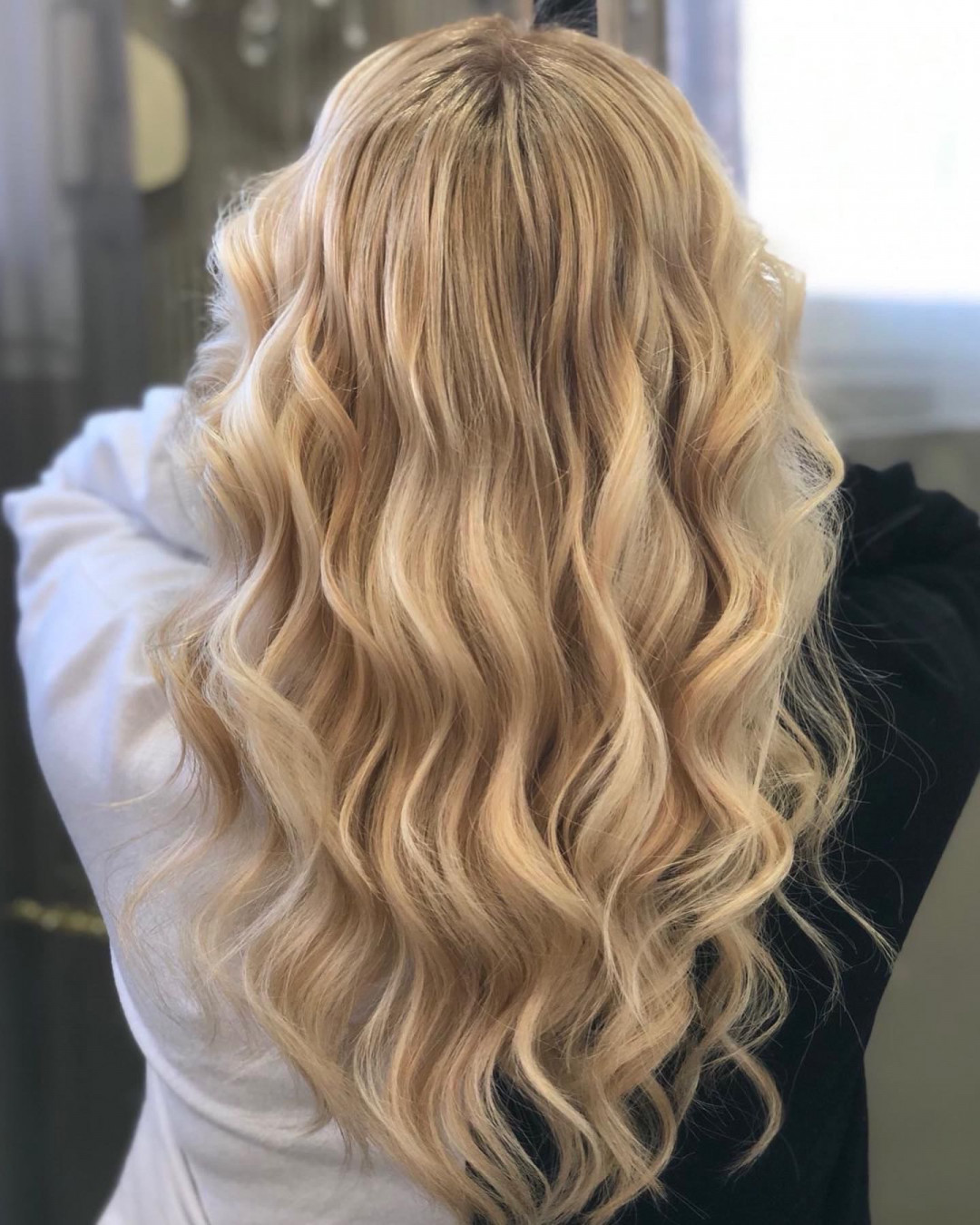 Bibi beauty centar #beograd Pramenovi Pramenovi na foliju u 1 / 2 boje / blanšem + olaplex+ preliv - duga kosa