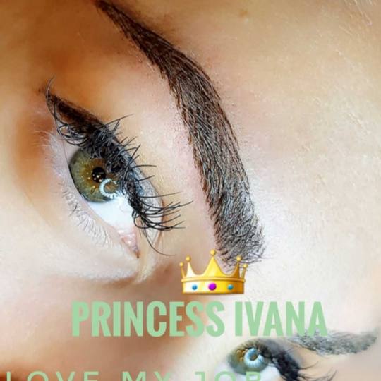 The Princess Academy #beograd Trajna šminka Puder obrve