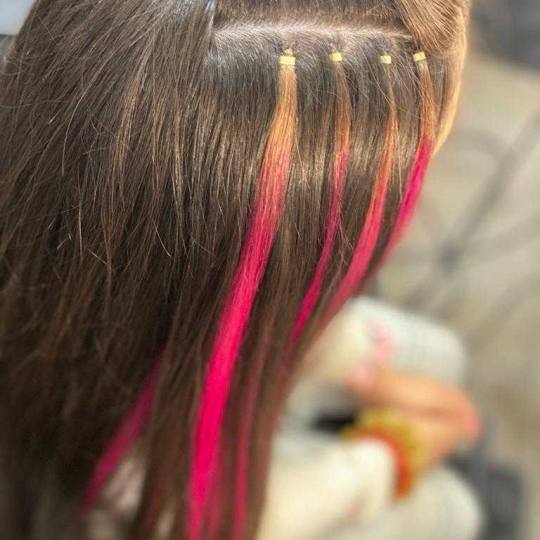 Alfaparf Studio #beograd Nadogradnja kose Nadogradnja kose keratinom / mikroring tehnikom - po prame