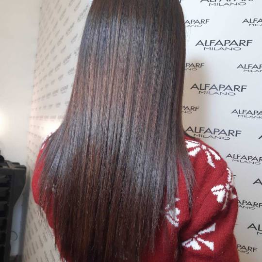 Alfaparf Studio #beograd Ispravljanje kose Keratin za negu i ispravljanje kose - duga kosa keratin i