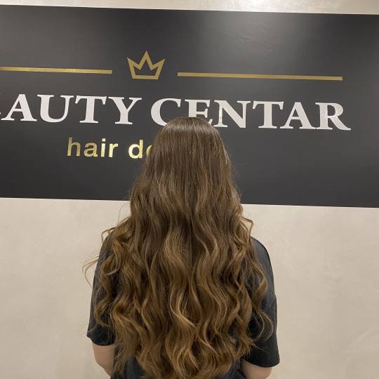 Beauty Centar 2313 #beograd Feniranje i stilizovanje Feniranje na ravno- ekstra duga kosa