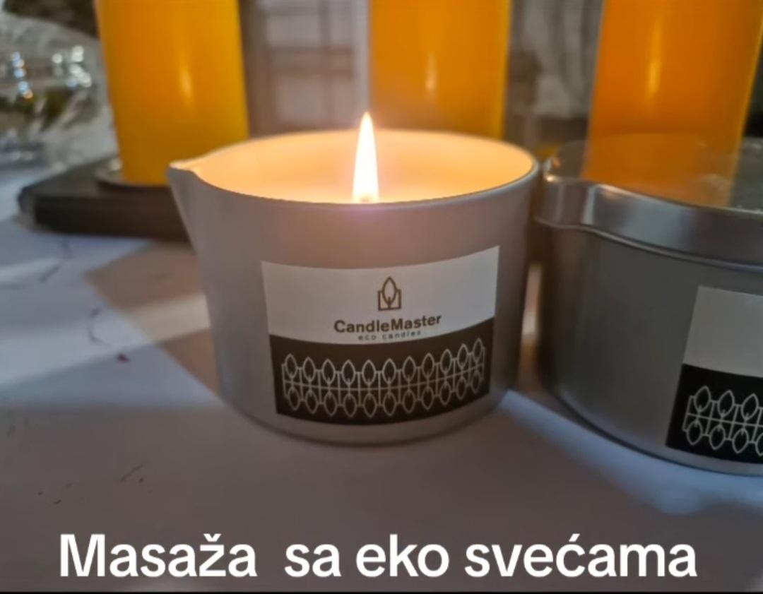 Beauty by Gordana 014 #beograd Masaža za opuštanje / relax / antistres Masaža svećama - 30 minuta