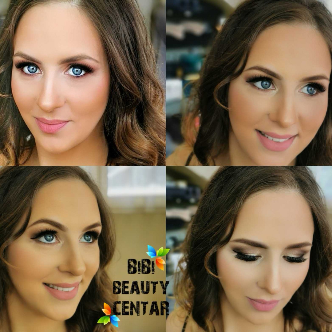 Bibi beauty centar #beograd Make-up / šminkanje Profesionalno šminkanje + veštačke trepavice