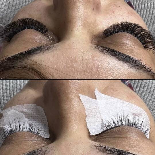 Nini beauty studio #beograd Nadogradnja trepavica Nadogradnja trepavica - ruski volumen