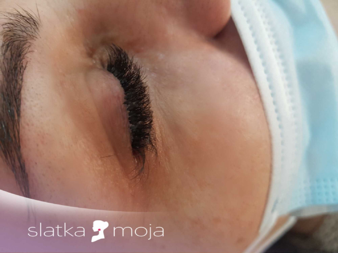 Slatka moja #beograd Nadogradnja trepavica Nadogradnja svilenih trepavica 3D - 8D