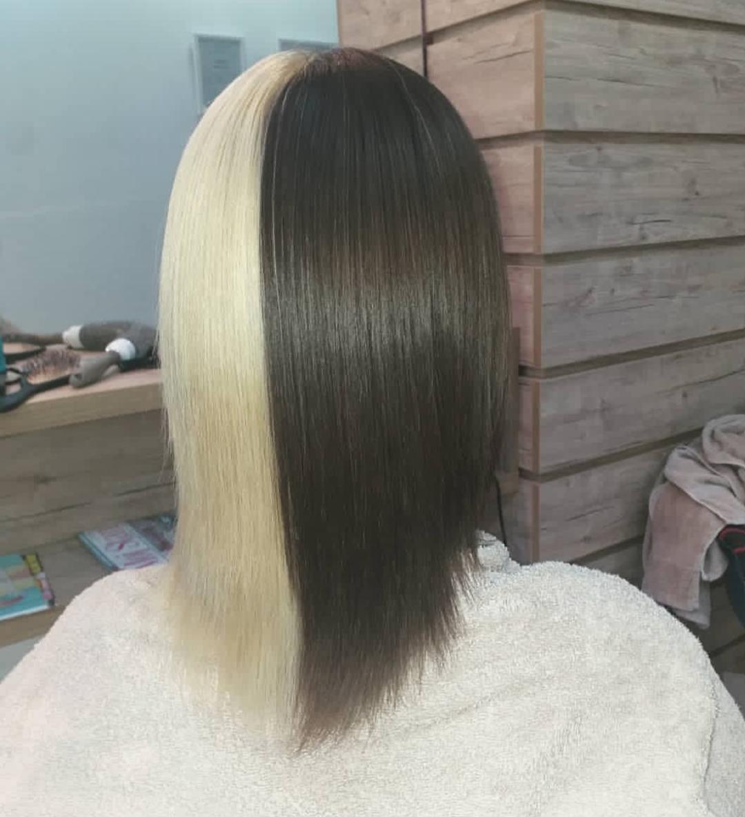 Farbanje cele dužine - kratka kosa - Kardashians Beauty Style, Novi Sad Farbanje kose Frizerski saloni Farbanje kose, Novi Sad, Centar - Stari grad