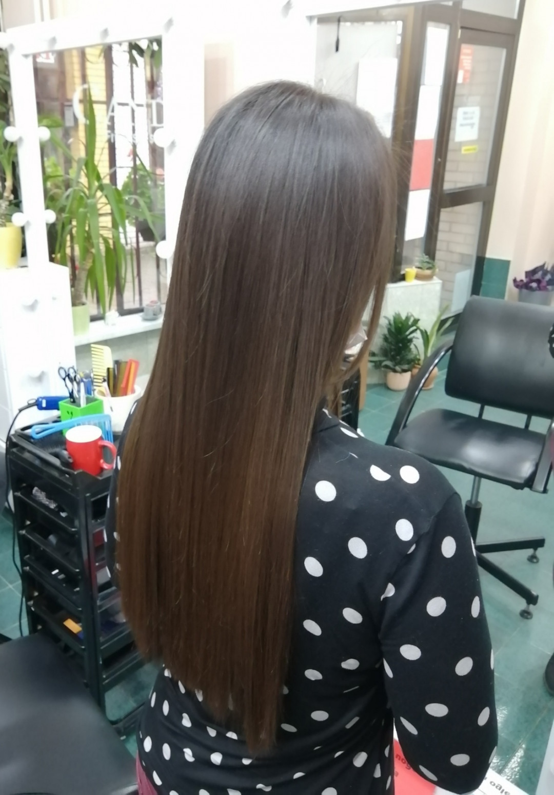 Candy S #novisad Ispravljanje kose Ispravljanje kose keratinom - duga gusta kosa