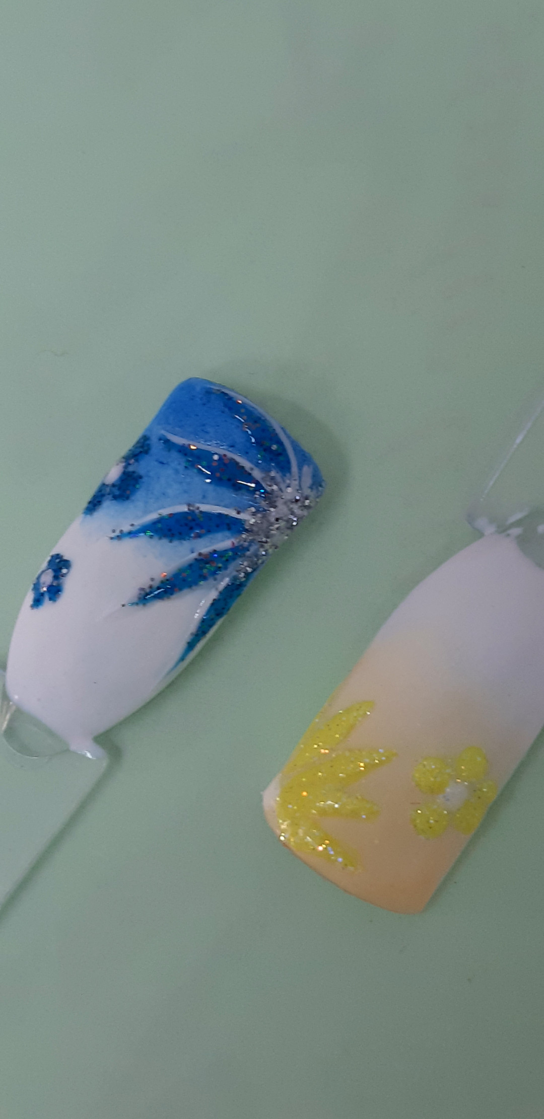 Albina Unisex Studio Lepote #temerin Ukrašavanje noktiju Nail art - 1 nokat