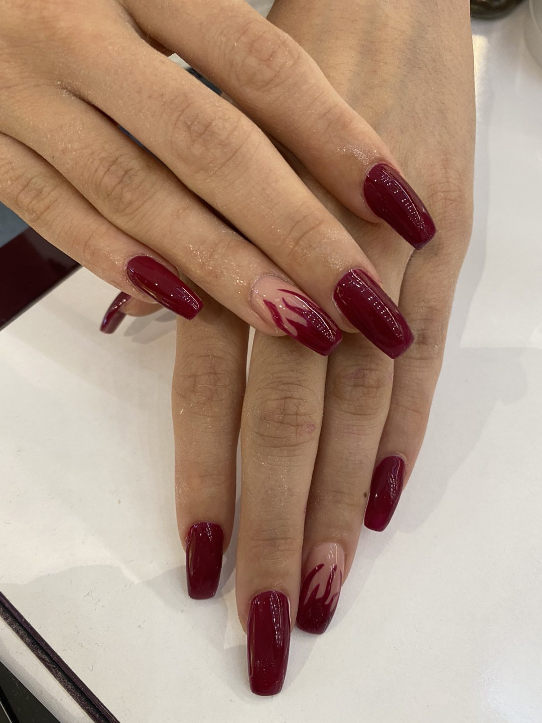Alfaparf Nails #beograd Korekcija noktiju Korekcija duže forme