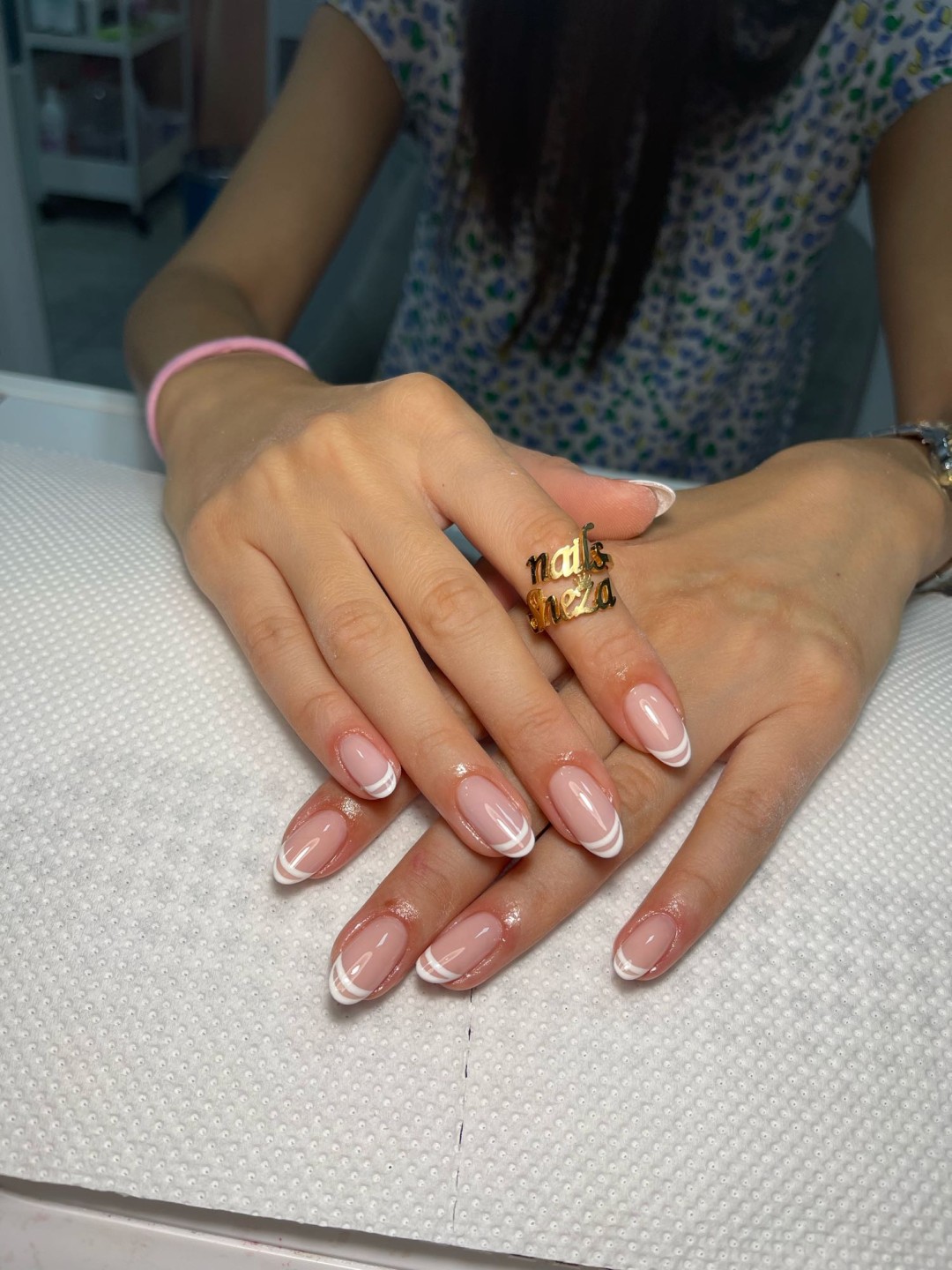 Sneža Nails #beograd Izlivanje noktiju Korekcija noktiju salonski rad - M dužina