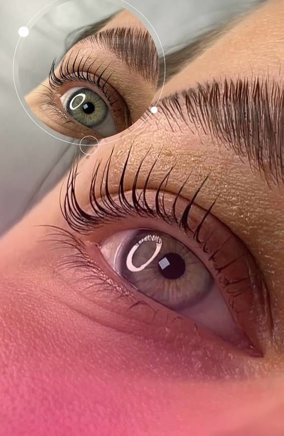 Pudra beauty & cosmetics bar #beograd Trepavice Brow lift + lash lift