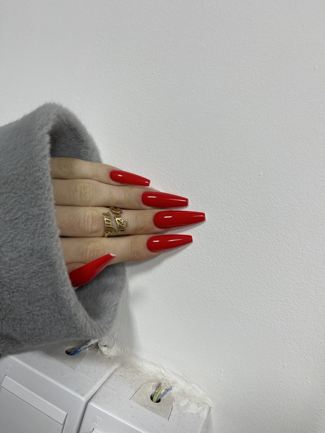 Sneža Nails #beograd Korekcija noktiju Korekcija noktiju salonski rad - XXL dužina