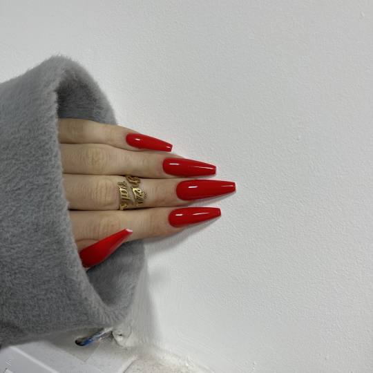 Sneža Nails #beograd Korekcija noktiju Korekcija noktiju salonski rad - XXL dužina