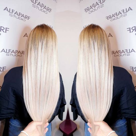 Alfaparf Studio #beograd Nadogradnja kose Nadogradnja kose keratinom / mikroring tehnikom - po prame