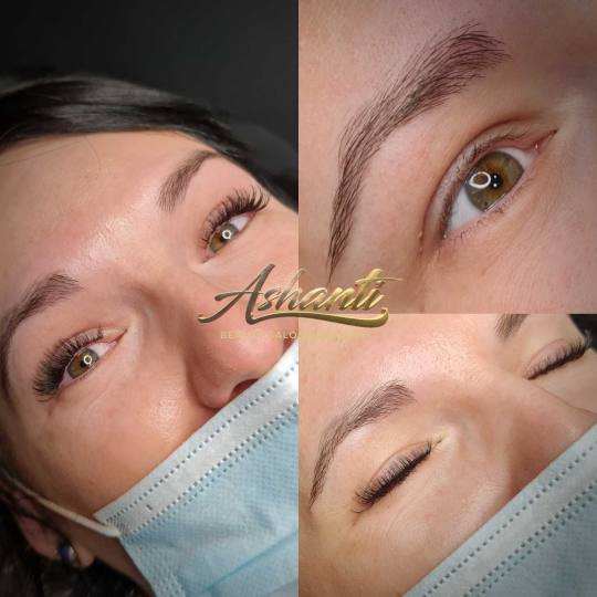 Ashanti Beauty Salon & Academy #beograd Nadogradnja trepavica Nadogradnja svilenih trepavica - mix m
