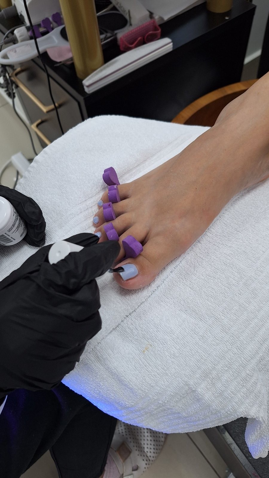 GM Beauty studio #beograd Estetski pedikir Estetski pedikir + gel lak