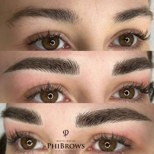 Esthetique Privé #beograd Trajna šminka PHI BROWS MICROBLADING - korekcija do tri meseca