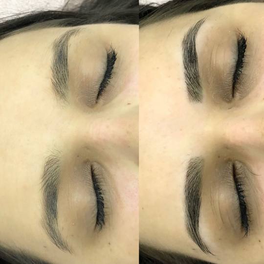 Makeup Olja Grbić #novisad Obrve Čupanje obrva pincetom + farbanje Oblikovanje pincetom  za produ