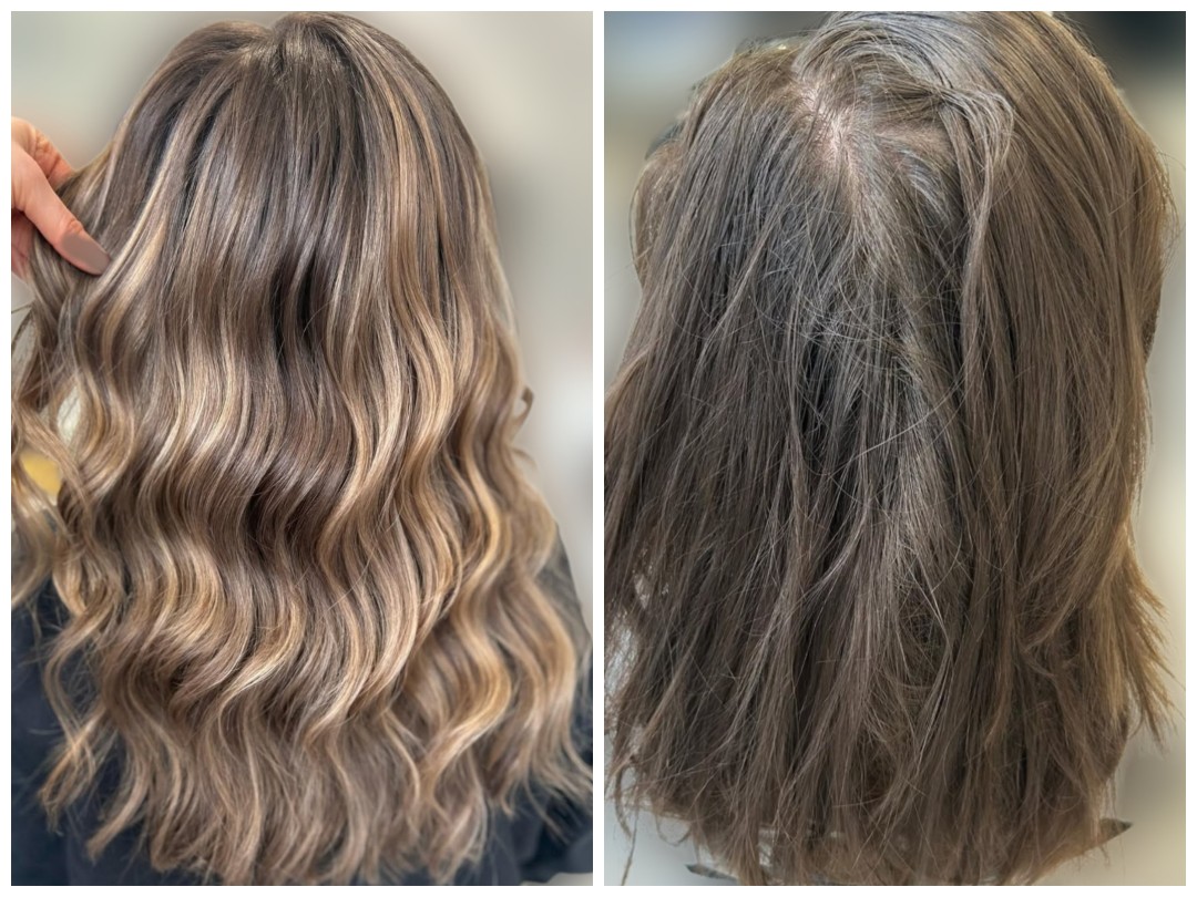 Emaleon #stara-pazova Ombre, sombre, balayage Balayage - duga kosa+šišanje i feniranje