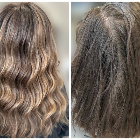 Emaleon #stara-pazova Ombre, sombre, balayage Balayage - duga kosa+šišanje i feniranje