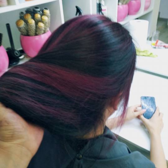 Hair studio Salvador #novisad Intenzivni kolor