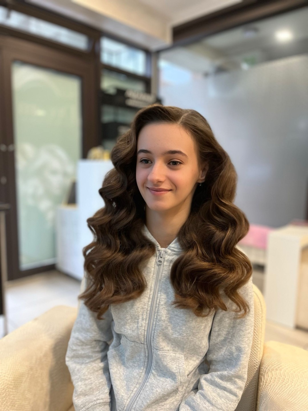 Dream Hair Studio #beograd Svečane i frizure za svadbu Hollywood talasi - ekstra duga kosa