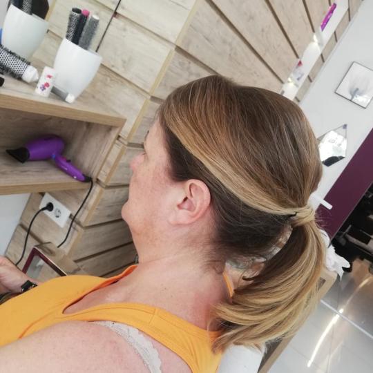 Kardashians Beauty Style #novisad Žensko šišanje Svečana frizura kratka i srednja dužina Rep sa