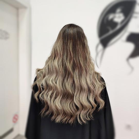 Infinity Hair #novisad Feniranje i stilizovanje Feniranje na talase - extra duga kosa (preko lopatic