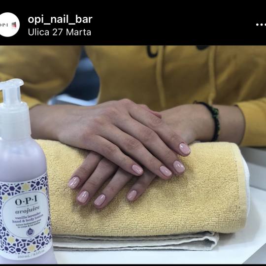 OPI Nail Bar #beograd Gel lak