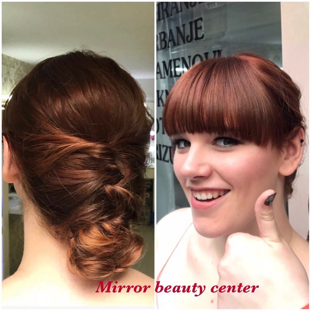 Mirror Beauty Centar #beograd Svečane i frizure za svadbu