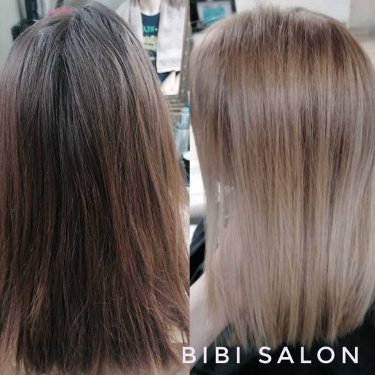 Bibi beauty centar #beograd Pramenovi Pramenovi na foliju u 1 / 2 boje / blanšem + preliv - kosa sr