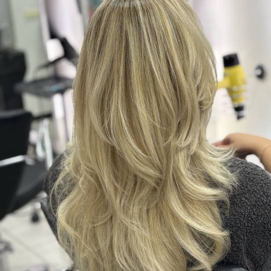 Nikola @ Aleksa #beograd Pramenovi Pramenovi na foliju - duga kosa