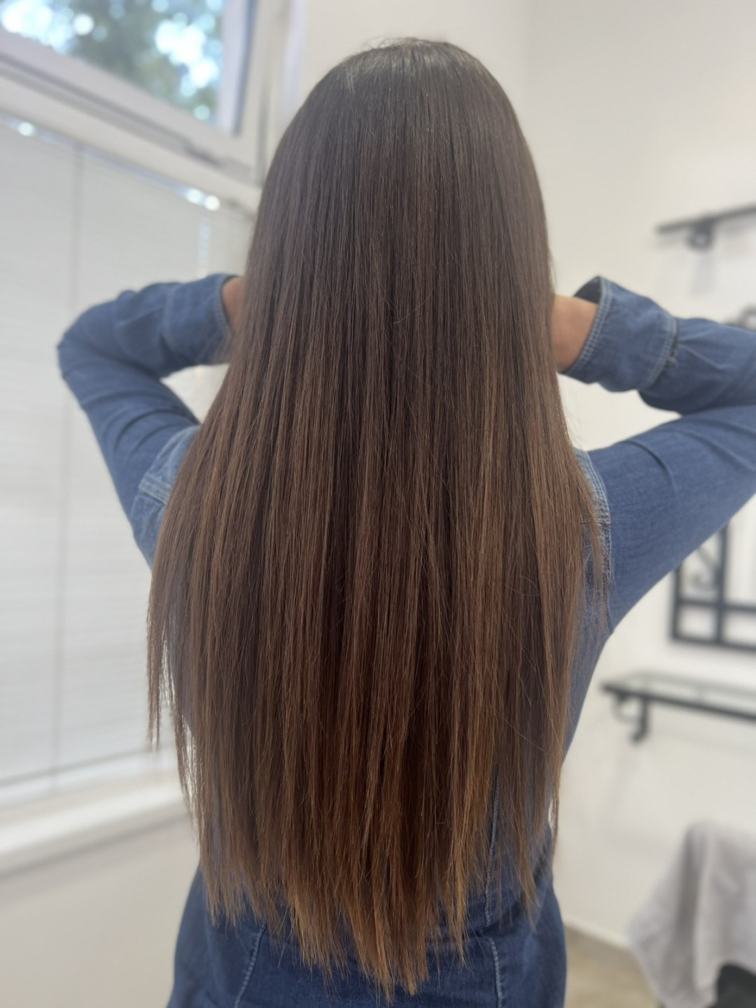 Hair studio mii #beograd Nadogradnja kose Nadogradnja kose keratin - po pramenu