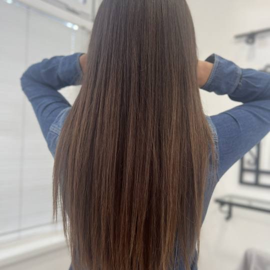 Hair studio mii #beograd Nadogradnja kose Nadogradnja kose keratin - po pramenu